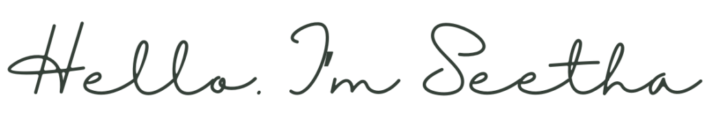 Hello. I'm Seetha Iyer.